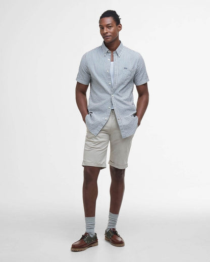Barbour Mens Smart Chino Shorts - Mist