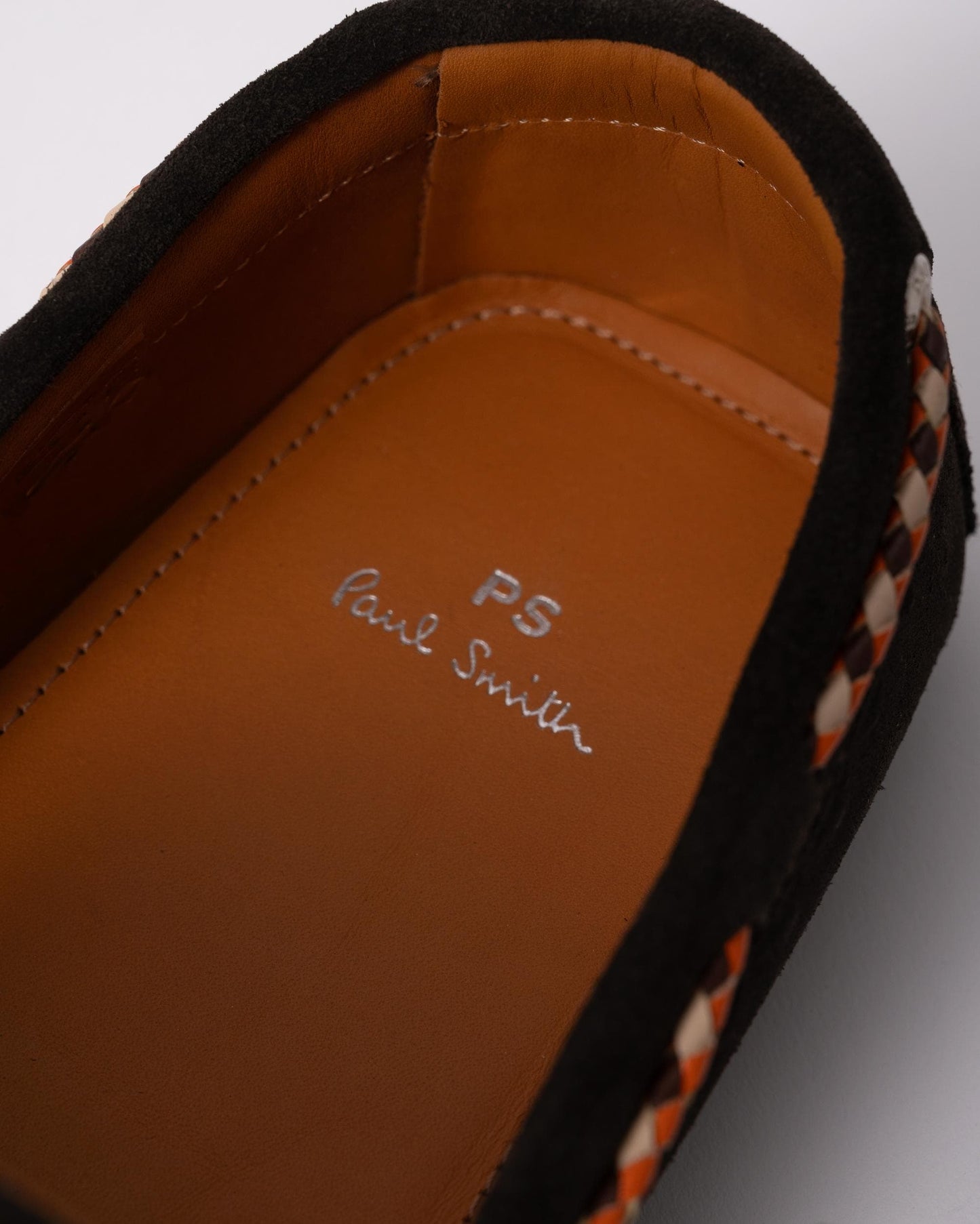 Paul Smith Springfield Mens Slip On Moccasins - 69 Dark Brown - CHO - Designer Mens Shoes