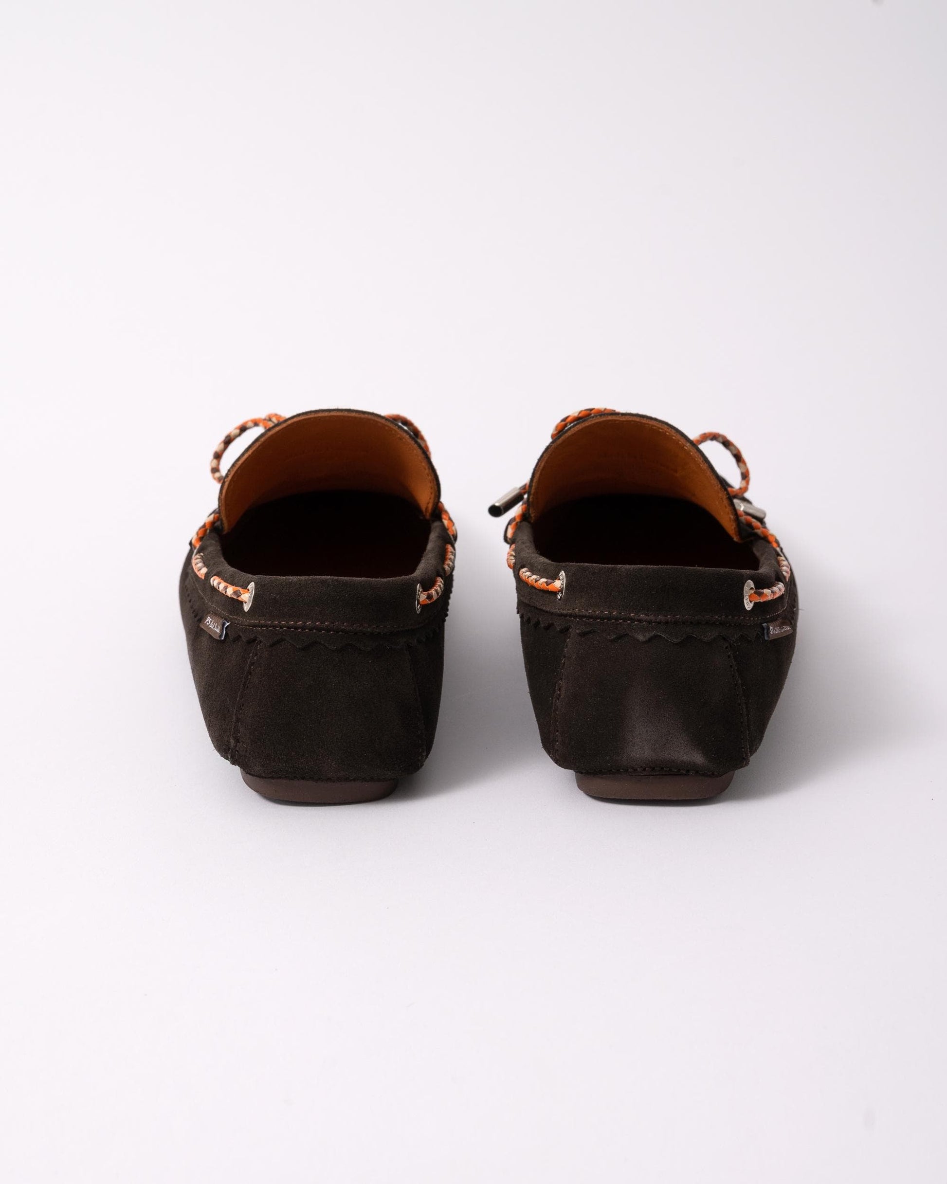 Paul Smith Springfield Mens Slip On Moccasins - 69 Dark Brown - CHO - Designer Mens Shoes