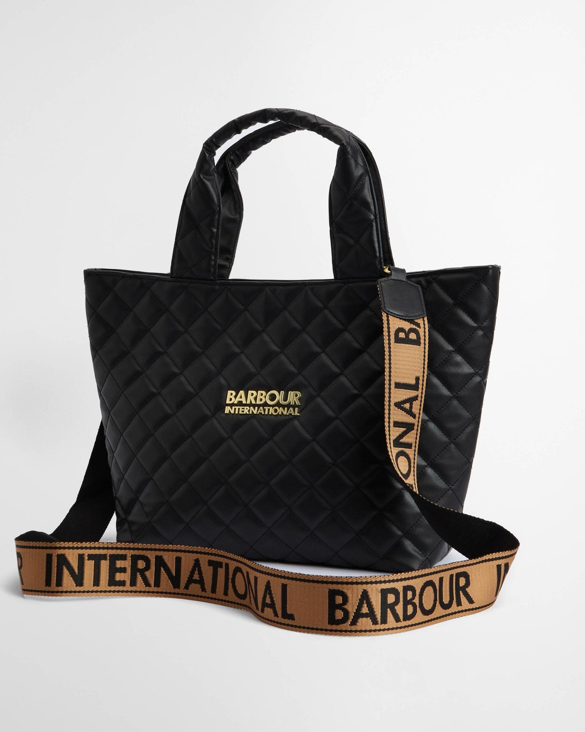 Barbour International Battersea Womens Mini Quilted Tote Bag