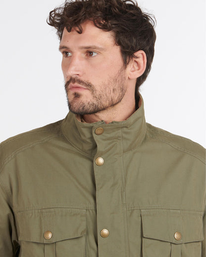 Barbour Sanderling Casual Mens Jacket - Fern