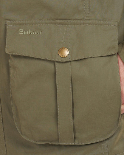 Barbour Sanderling Casual Mens Jacket - Fern