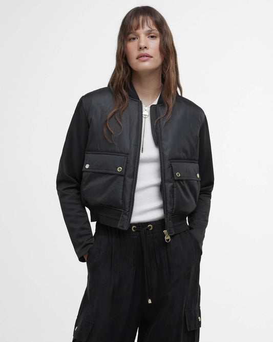 Barbour International Emerson Womens Quilted Sweatshirt