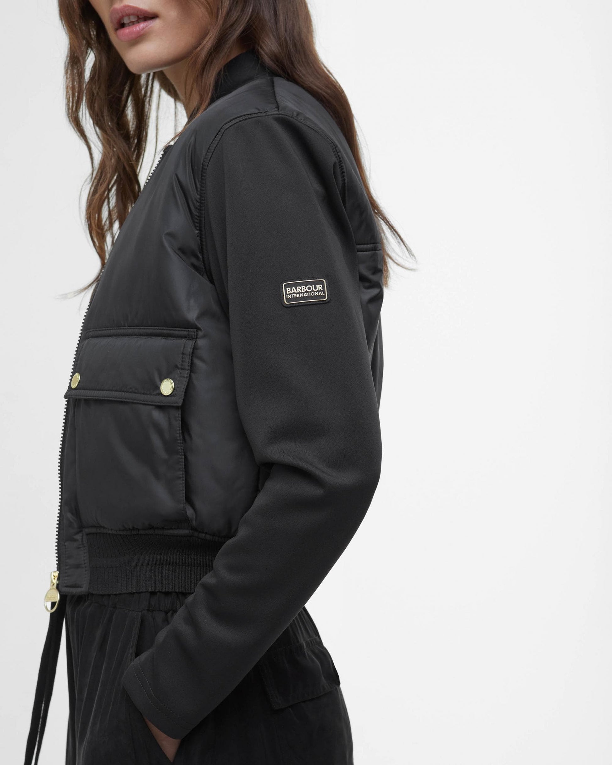 Barbour International Emerson Womens Quilted Sweatshirt