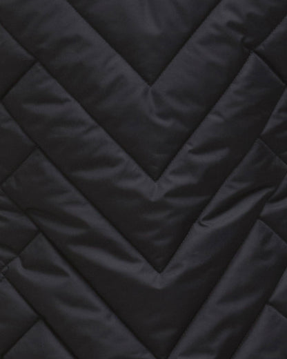Barbour International Dakota Womens Quilted Sweatshirt - Black