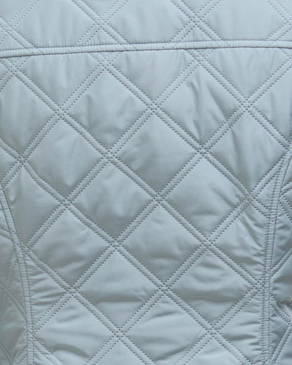 Barbour International Halsey Womens Quilted Jacket - Light Steel/Silver Birch