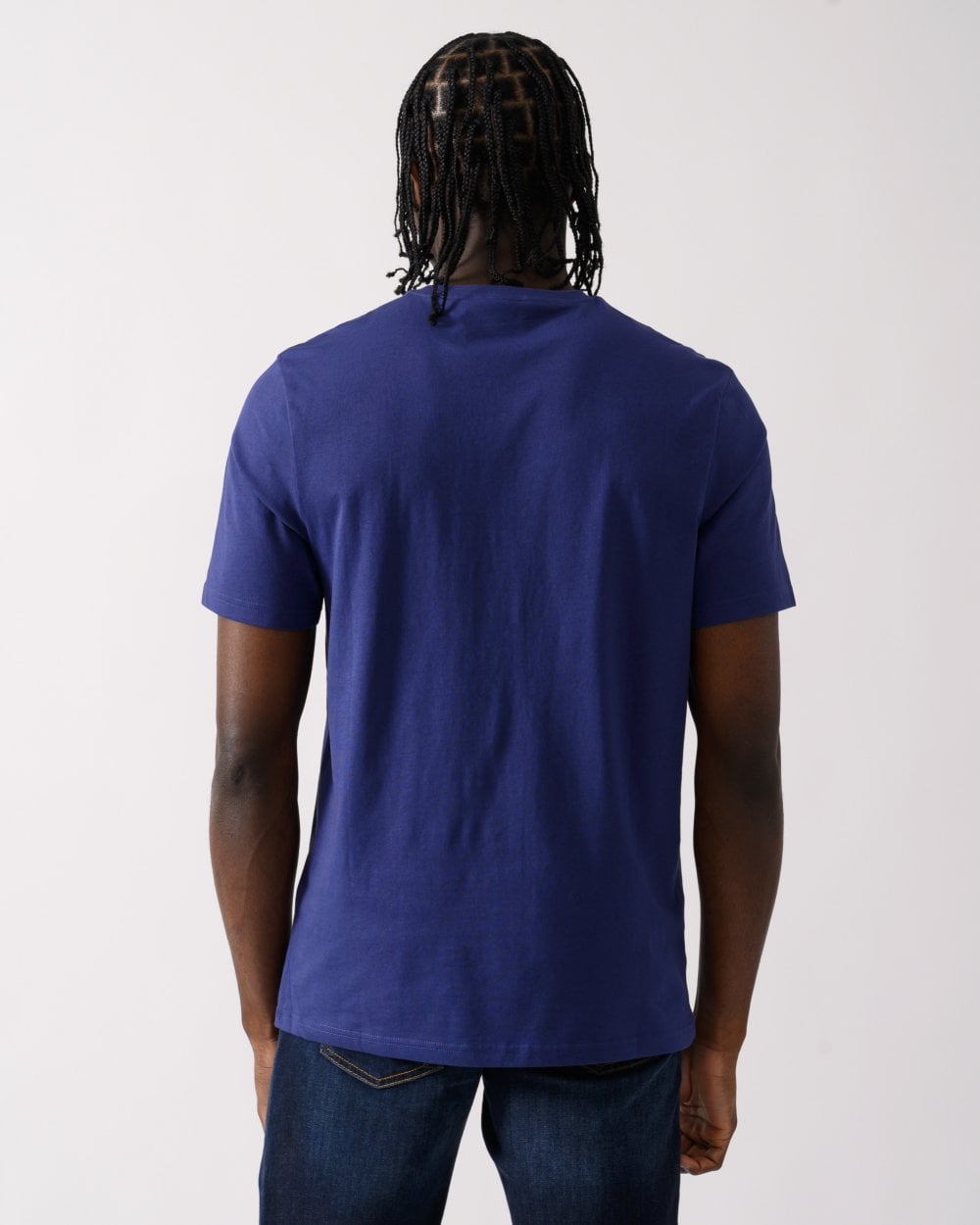 Lyle & Scott Plain Mens T-Shirt TS400VOG - X568 Deep Indigo