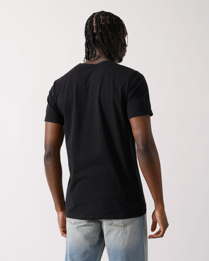 Lyle & Scott Mens Basic 3 Pack T-shirt - Z865 Jet Black