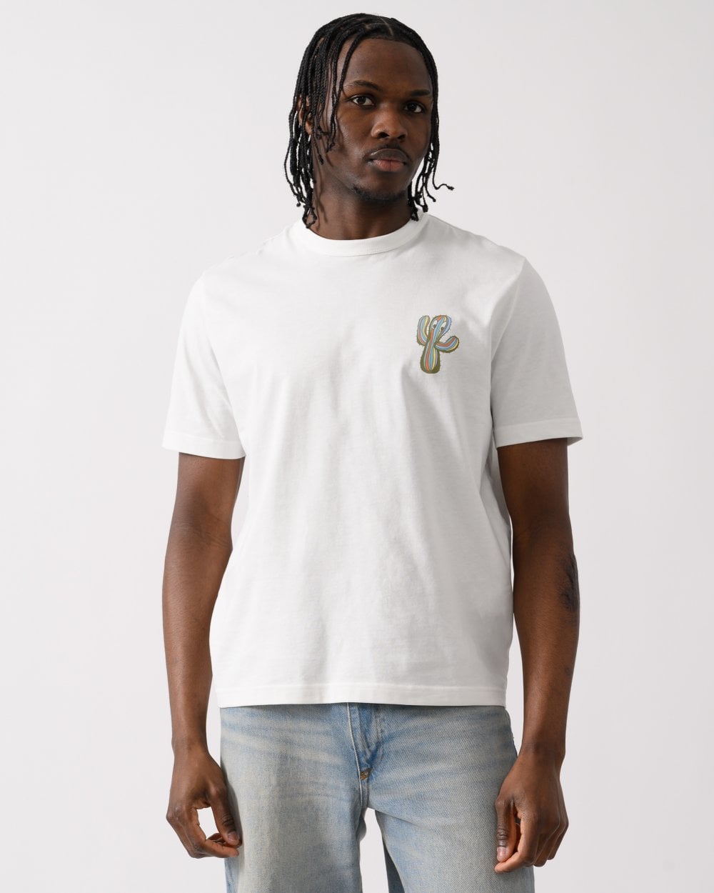 Paul Smith PS Paul Smith Mens Short Sleeve Cactus T-Shirt