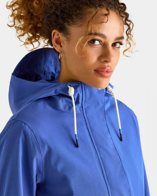 Joules Portwell Womens Raincoat - Blue