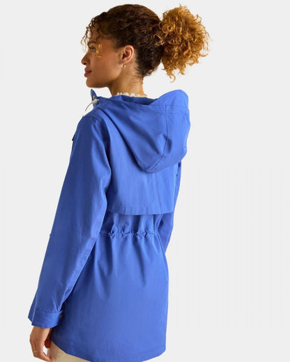 Joules Portwell Womens Raincoat - Blue