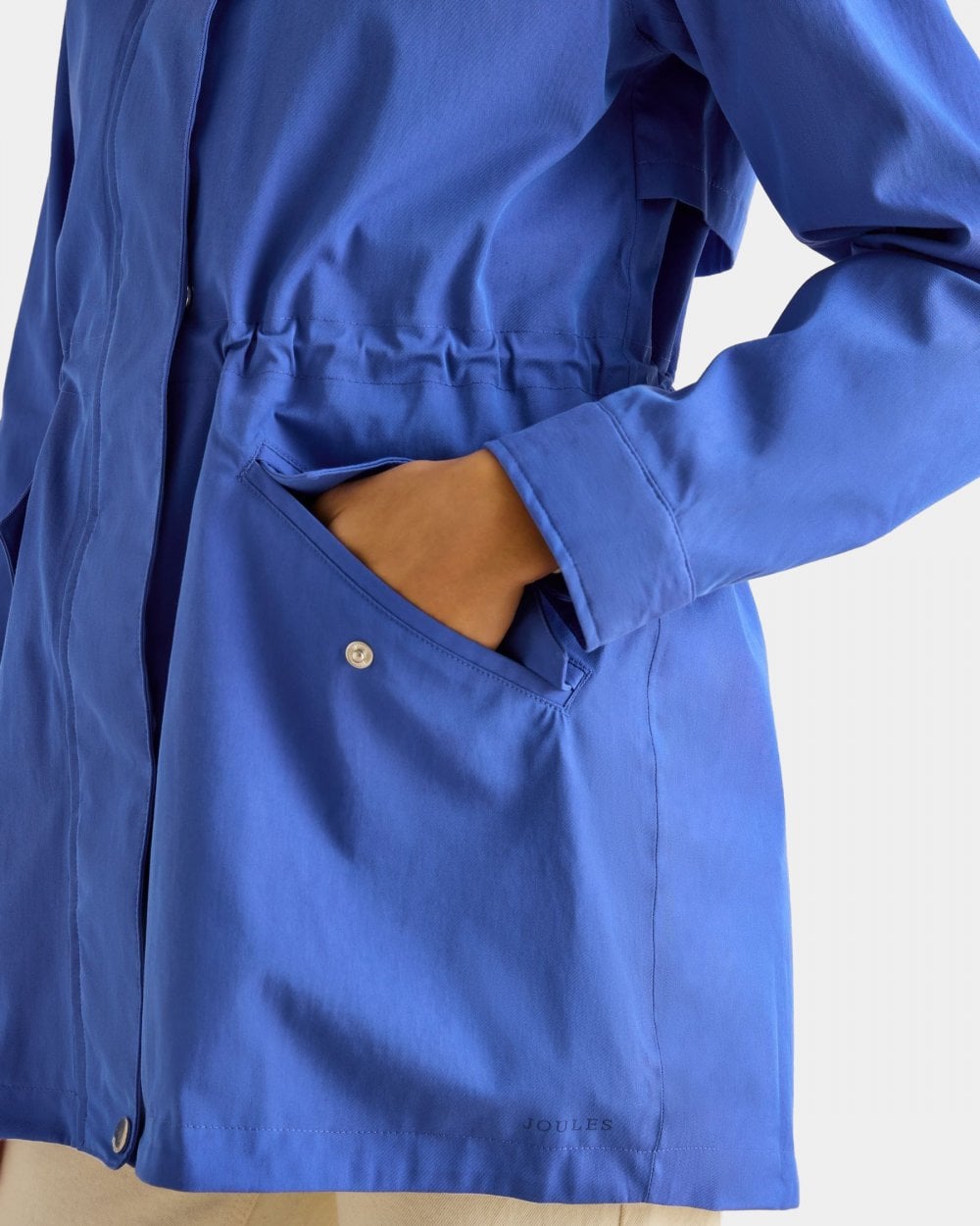Joules Portwell Womens Raincoat - Blue