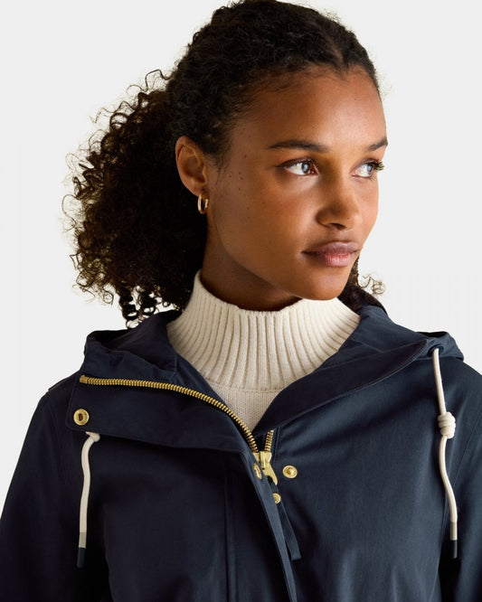 Joules Portwell Womens Raincoat - Navy