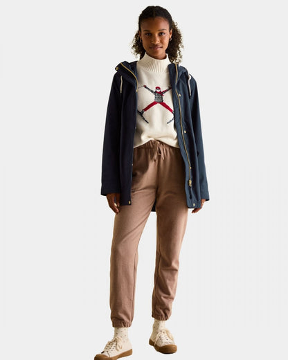 Joules Portwell Womens Raincoat - Navy