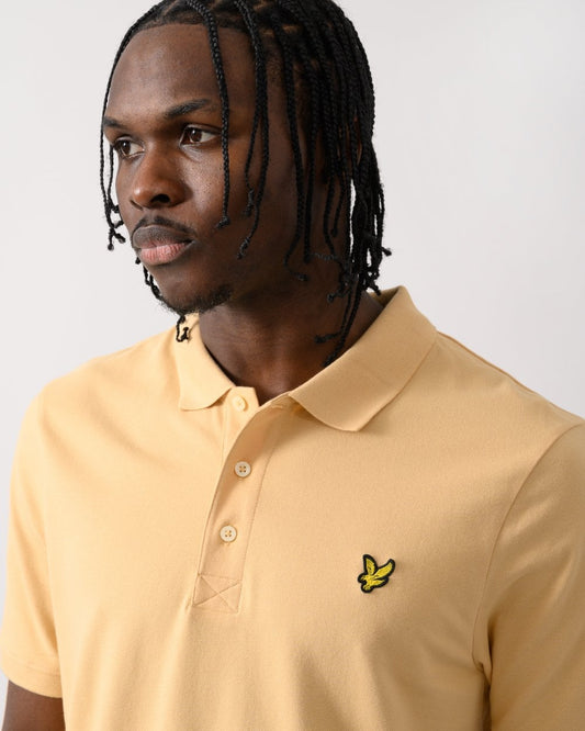 Lyle & Scott Plain Mens Polo Shirt SP400VOG - X596 Sherbet