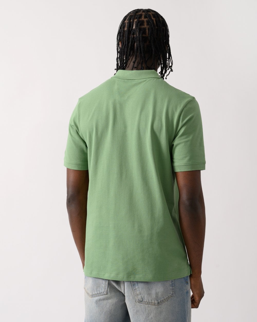 Lyle & Scott Plain Mens Polo Shirt SP400VOG - X576 Smoke Green