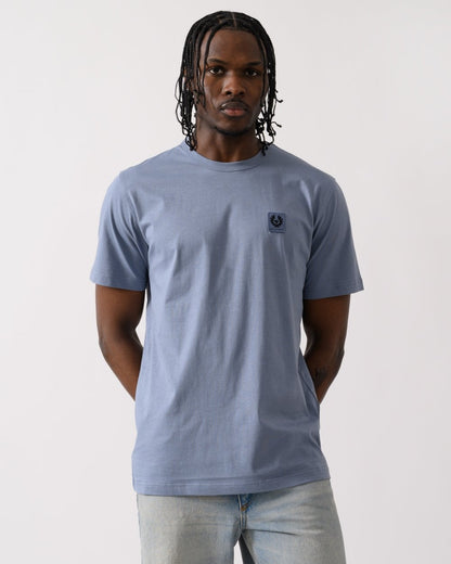 Belstaff Short Sleeved Mens Logo Patch T-Shirt