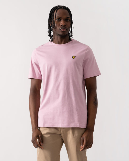 Lyle & Scott Plain Mens T-Shirt TS400VOG - X574 Pink Light
