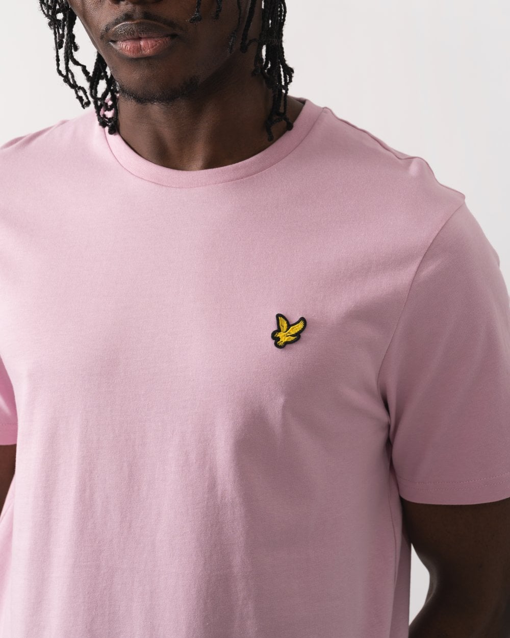 Lyle & Scott Plain Mens T-Shirt TS400VOG - X574 Pink Light
