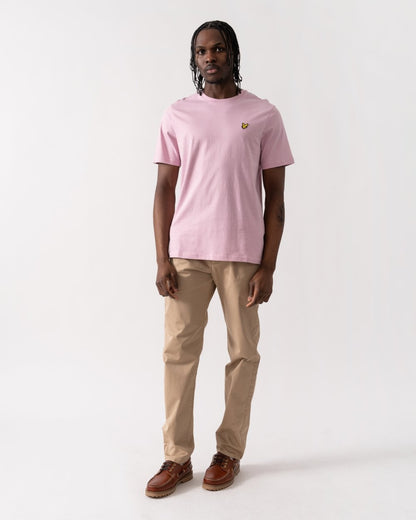 Lyle & Scott Plain Mens T-Shirt TS400VOG - X574 Pink Light