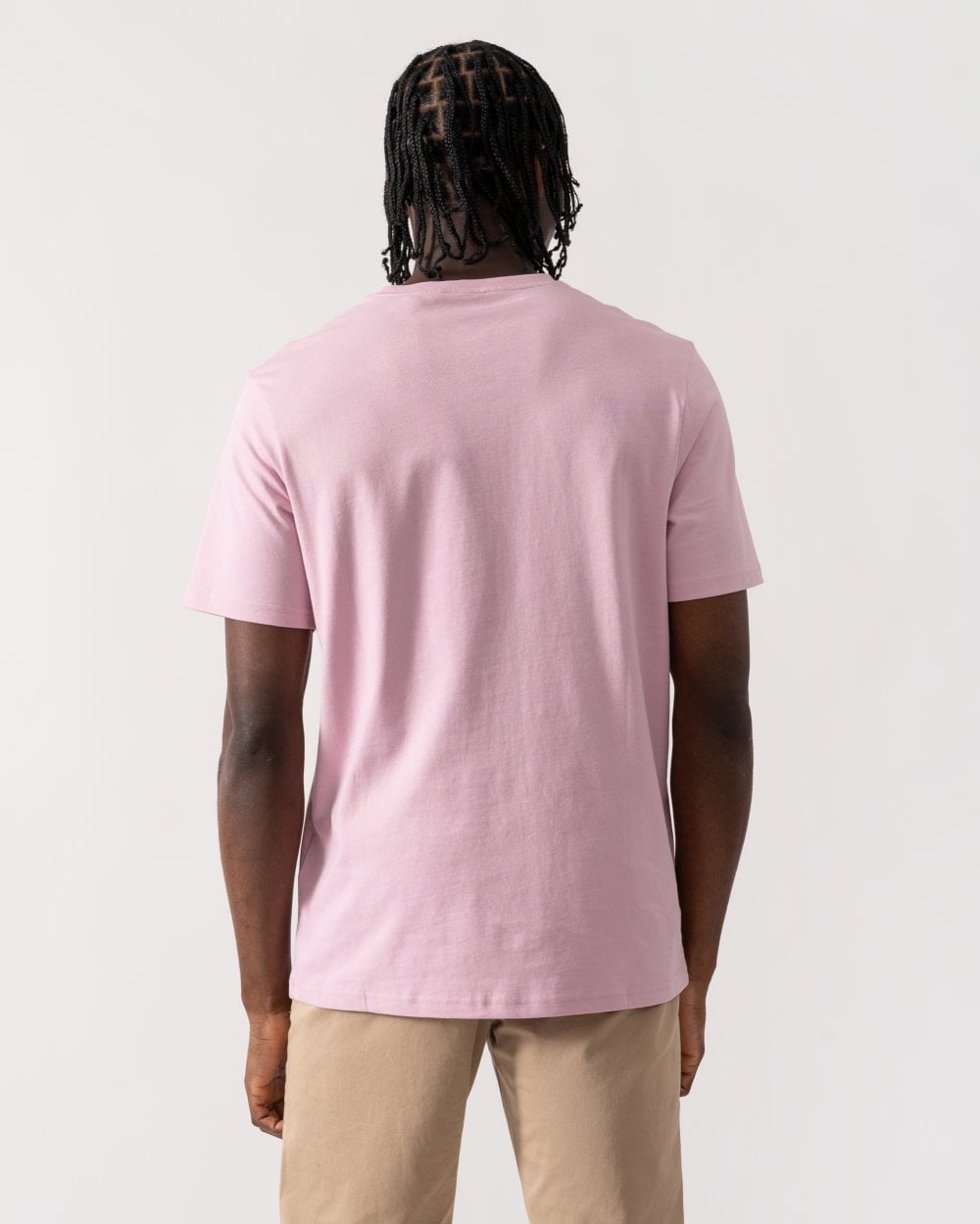 Lyle & Scott Plain Mens T-Shirt TS400VOG - X574 Pink Light
