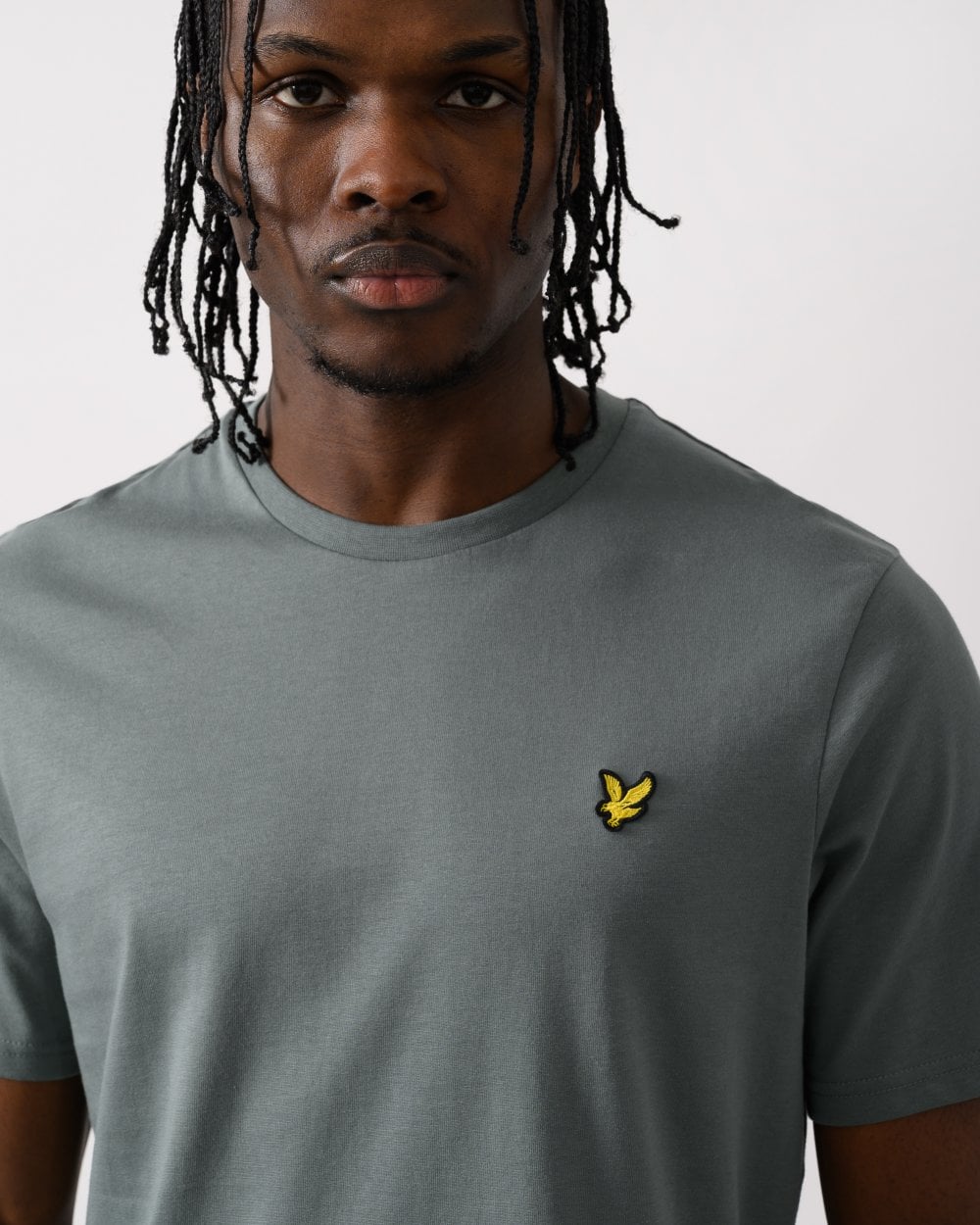 Lyle & Scott Plain Mens T-Shirt TS400VOG - X583 Green Mercurial