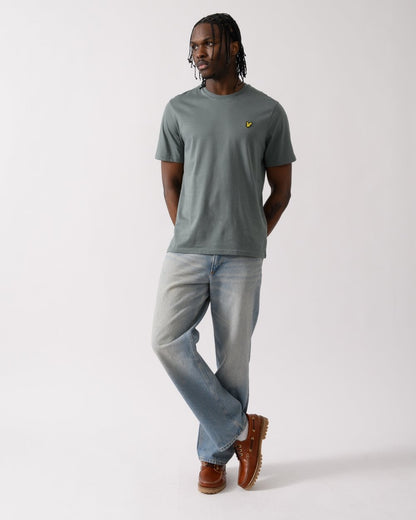Lyle & Scott Plain Mens T-Shirt TS400VOG - X583 Green Mercurial