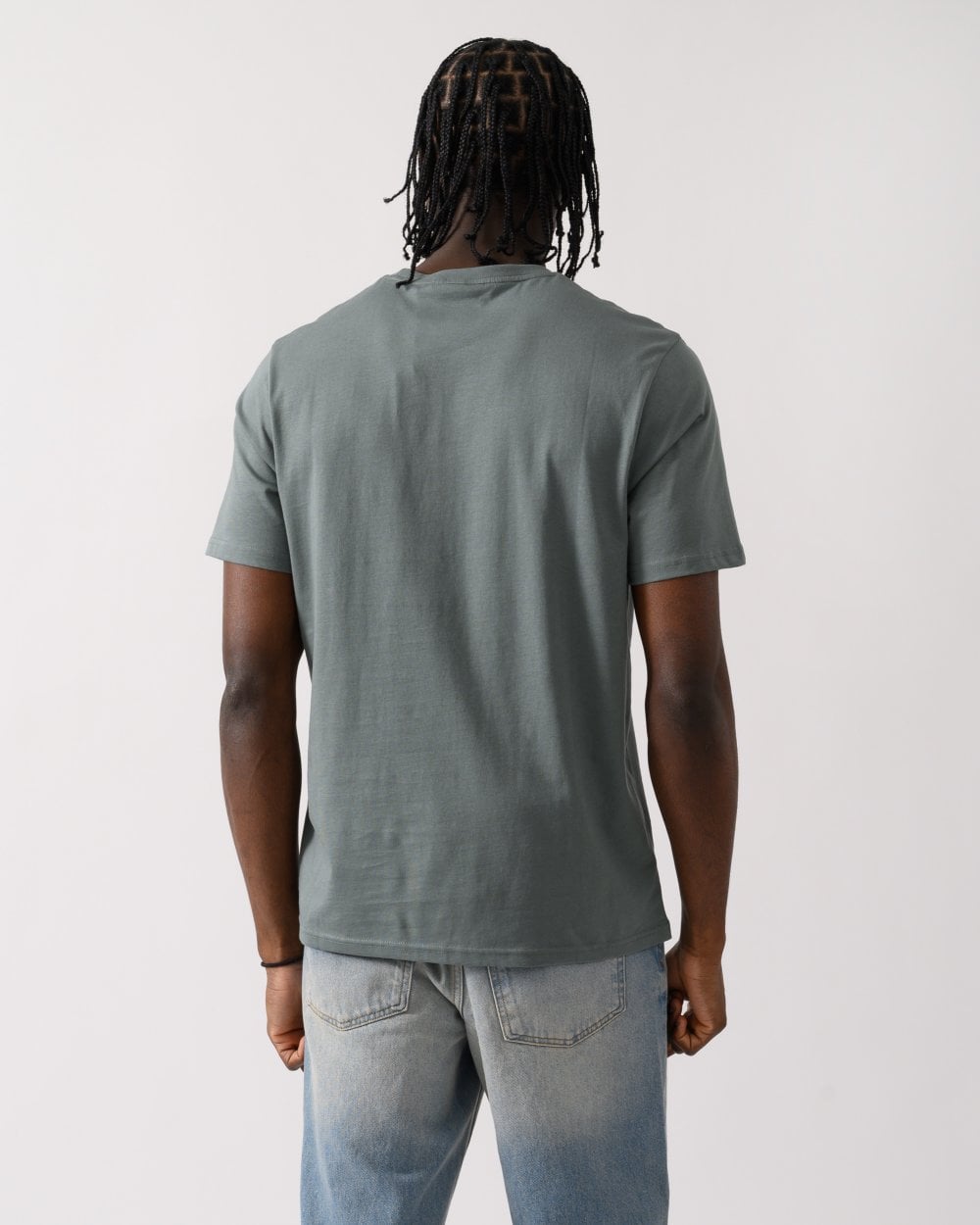Lyle & Scott Plain Mens T-Shirt TS400VOG - X583 Green Mercurial