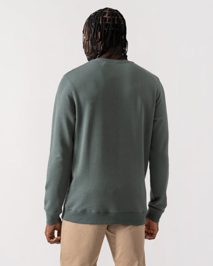 Lyle & Scott Mens Sweatshirt ML424VOG - X583 Green Mercurial