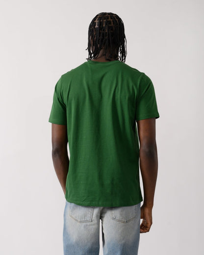 PS Paul Smith Mens Regular Fit Jigsaw Zebra T-Shirt - 33D Green