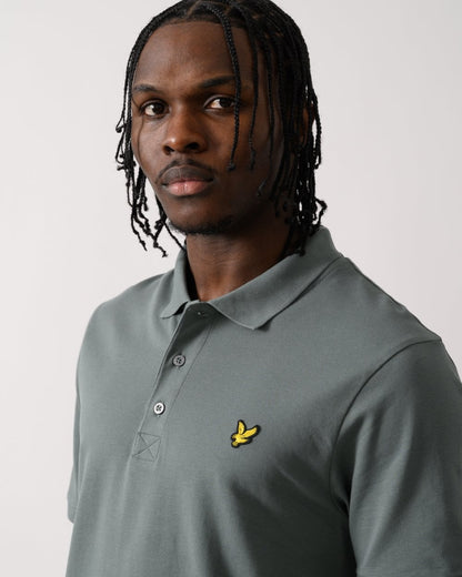 Lyle & Scott Plain Mens Polo Shirt SP400VOG - X583 Green Mercurial