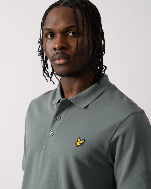 Lyle & Scott Plain Mens Polo Shirt SP400VOG - X583 Green Mercurial