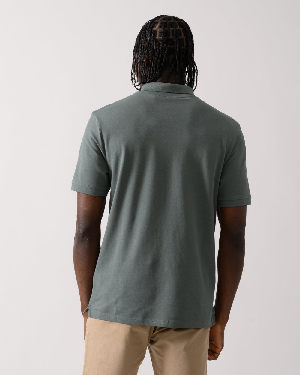 Lyle & Scott Plain Mens Polo Shirt SP400VOG - X583 Green Mercurial