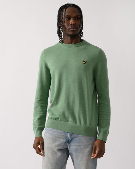 Lyle & Scott Lyle & Scott  Cotton Crew Neck Mens Jumper