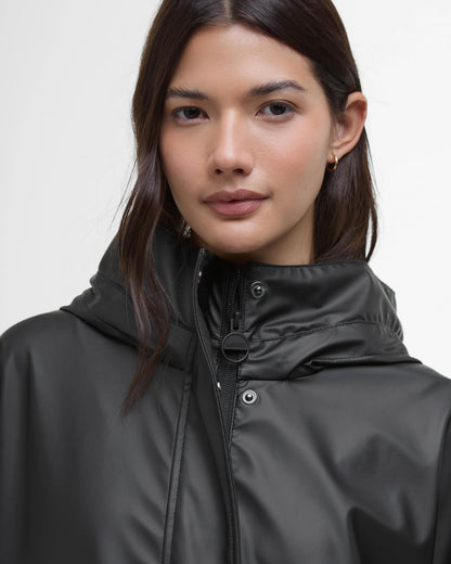 Barbour International Atlas Womens Showerproof Jacket - Black