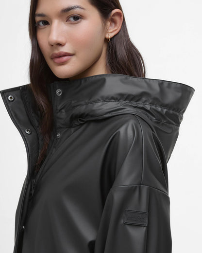 Barbour International Atlas Womens Showerproof Jacket - Black