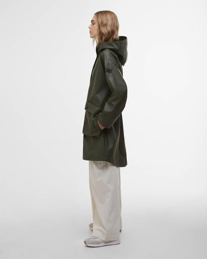 Barbour International Atlas Womens Showerproof Jacket - Envy Green