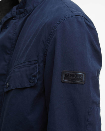 Barbour International Duke Cotton Mens Casual Jacket - Navy