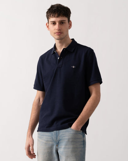 GANT Mens Regular Fit Embroidered Archive Shield Polo
