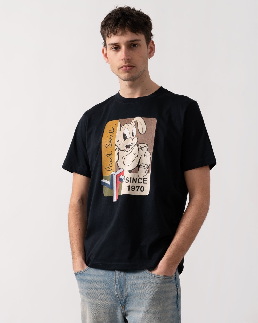 Paul Smith PS Paul Smith Mens Regular Fit 1970 Bunny T-Shirt