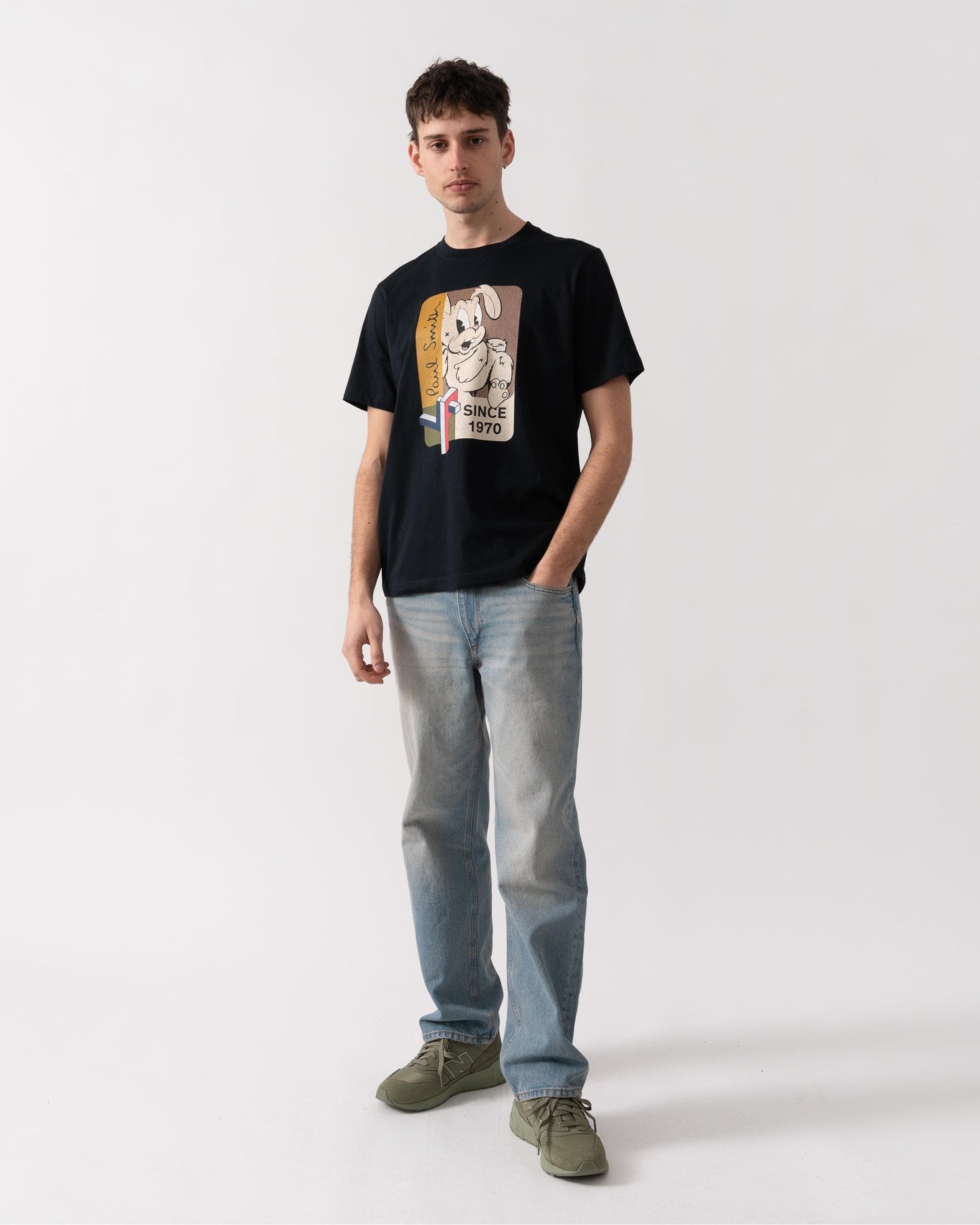 Paul Smith PS Paul Smith Mens Regular Fit 1970 Bunny T-Shirt