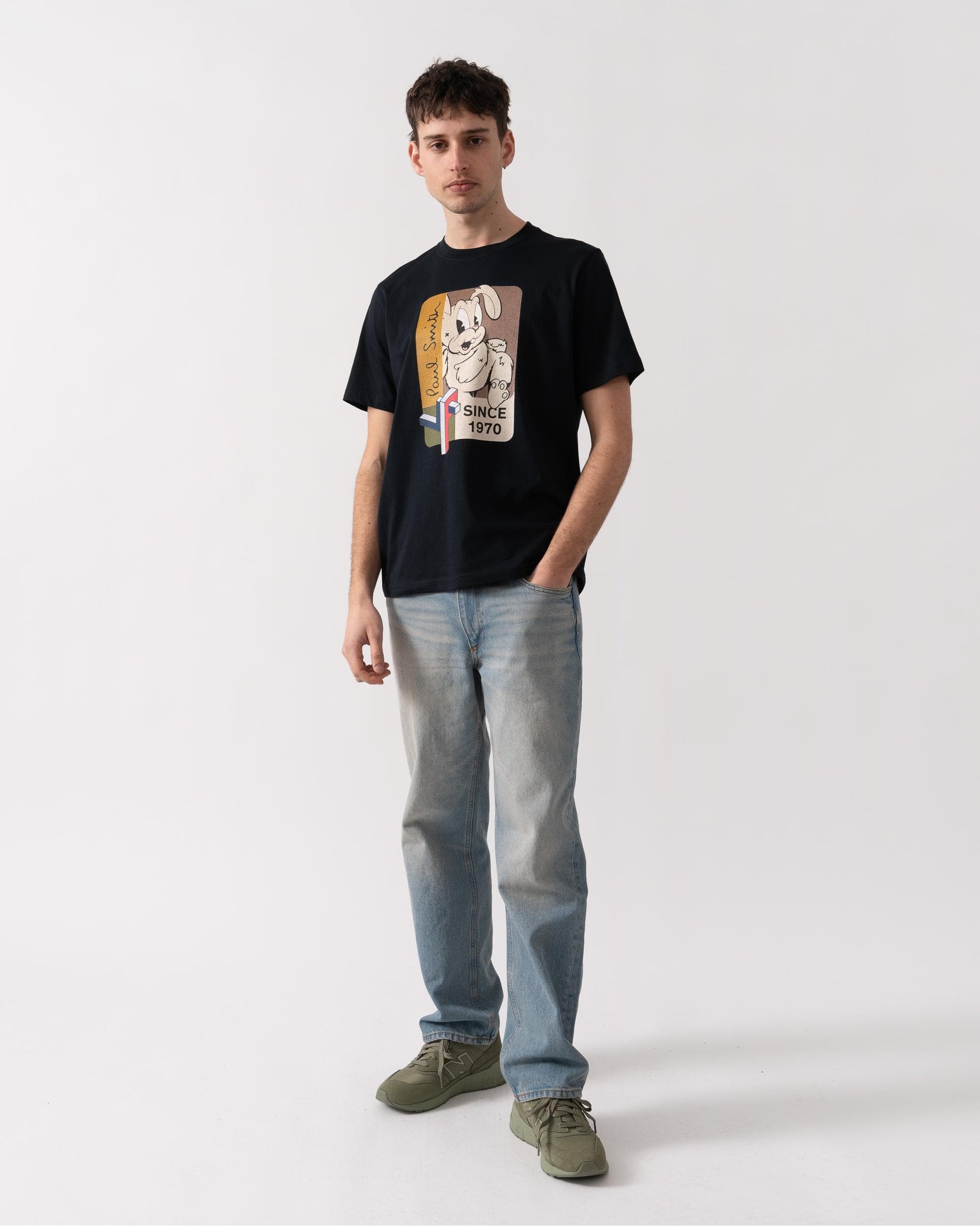 Paul Smith PS Paul Smith Mens Regular Fit 1970 Bunny T-Shirt