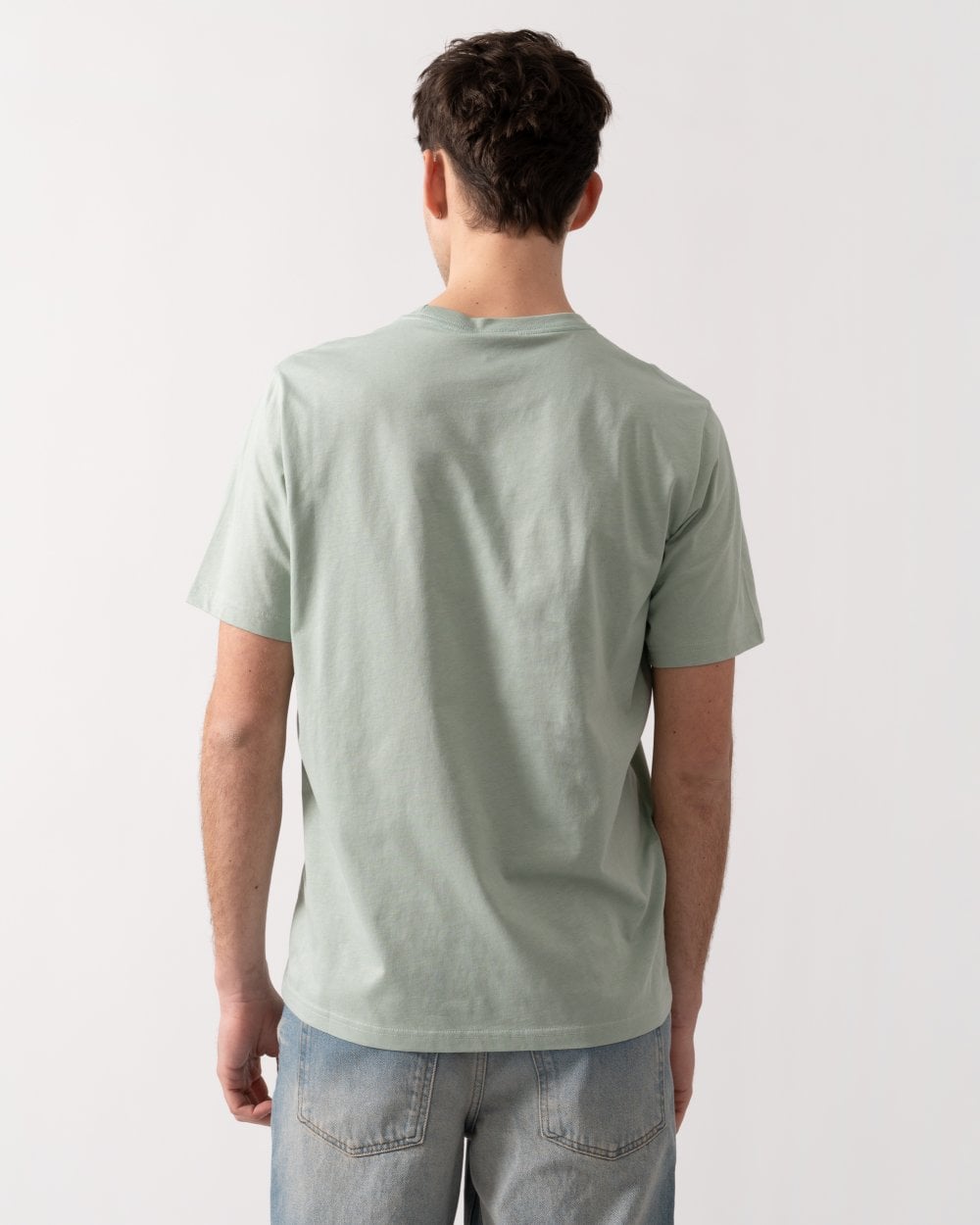PS Paul Smith Mens Regular Fit Short Sleeve Zebra T-Shirt - 30C Green