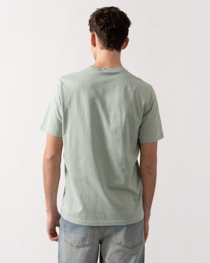 PS Paul Smith Mens Regular Fit Short Sleeve Zebra T-Shirt - 30C Green