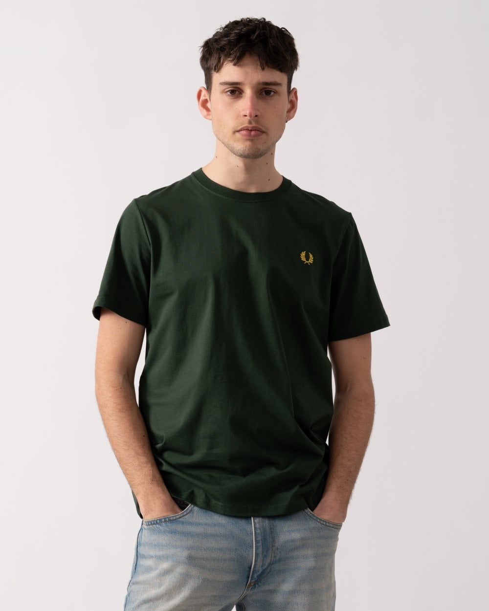 Fred Perry Mens Crew Neck T-Shirt
