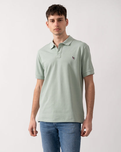 PS Paul Smith Mens Organic Cotton Zebra Polo Shirt