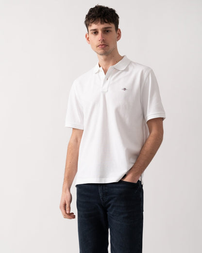 GANT Mens Regular Fit Embroidered Archive Shield Polo