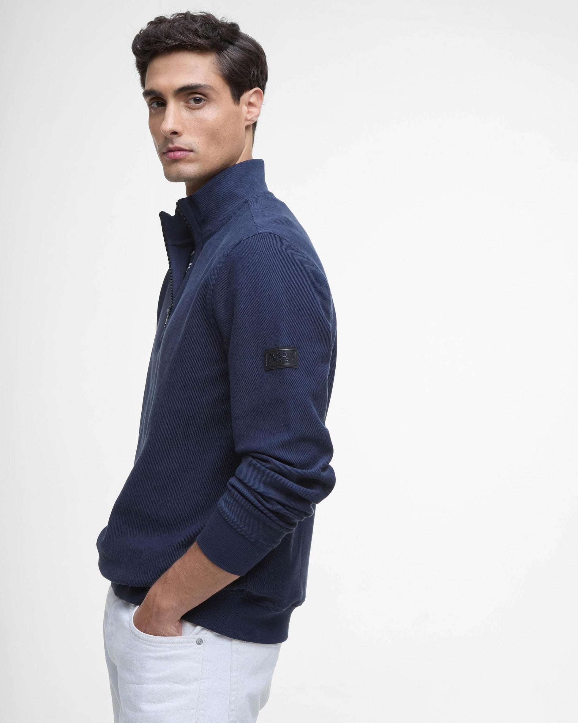 Barbour International Barbour International Samuel Mens Funnel Neck Sweatshirt