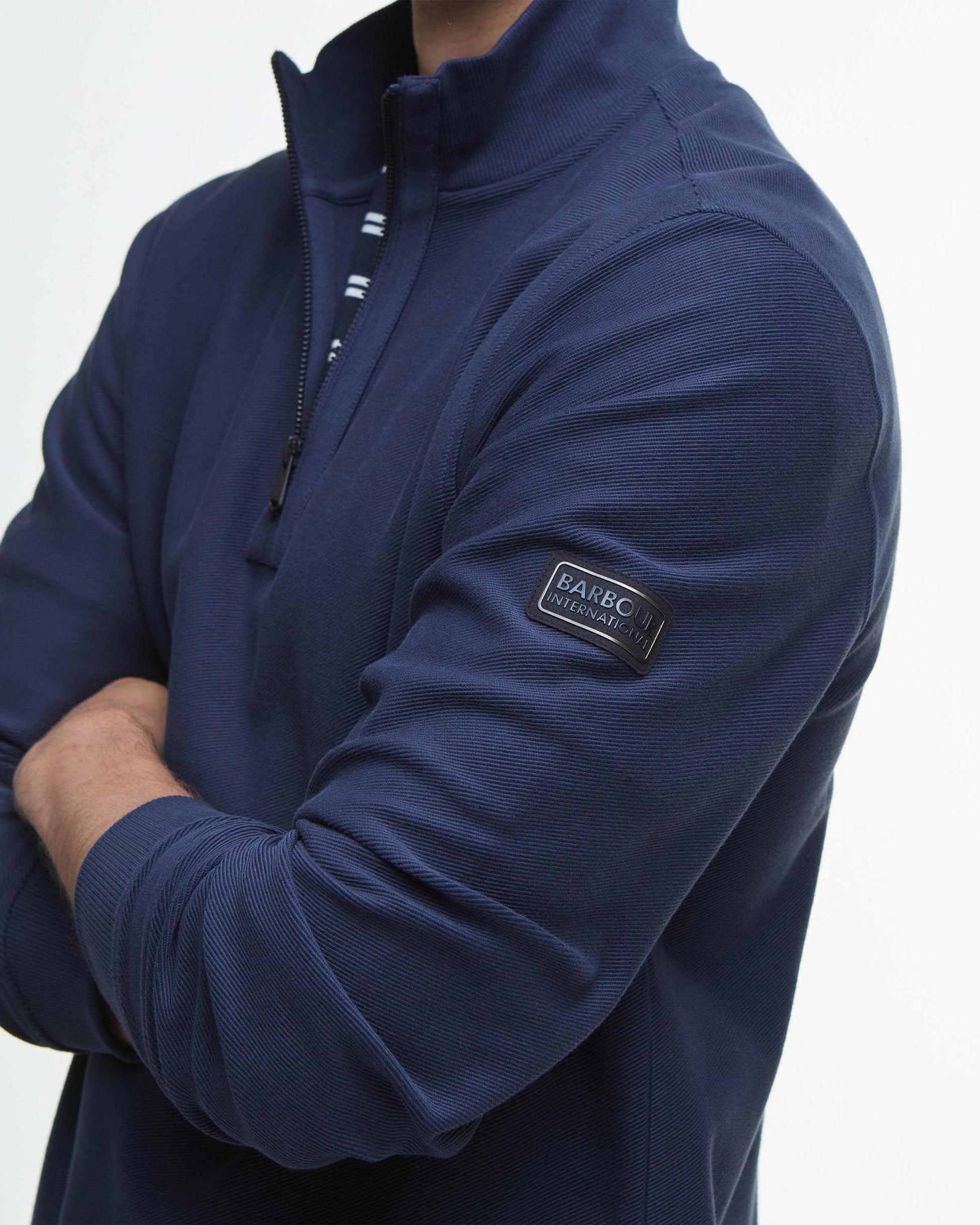 Barbour International Barbour International Samuel Mens Funnel Neck Sweatshirt