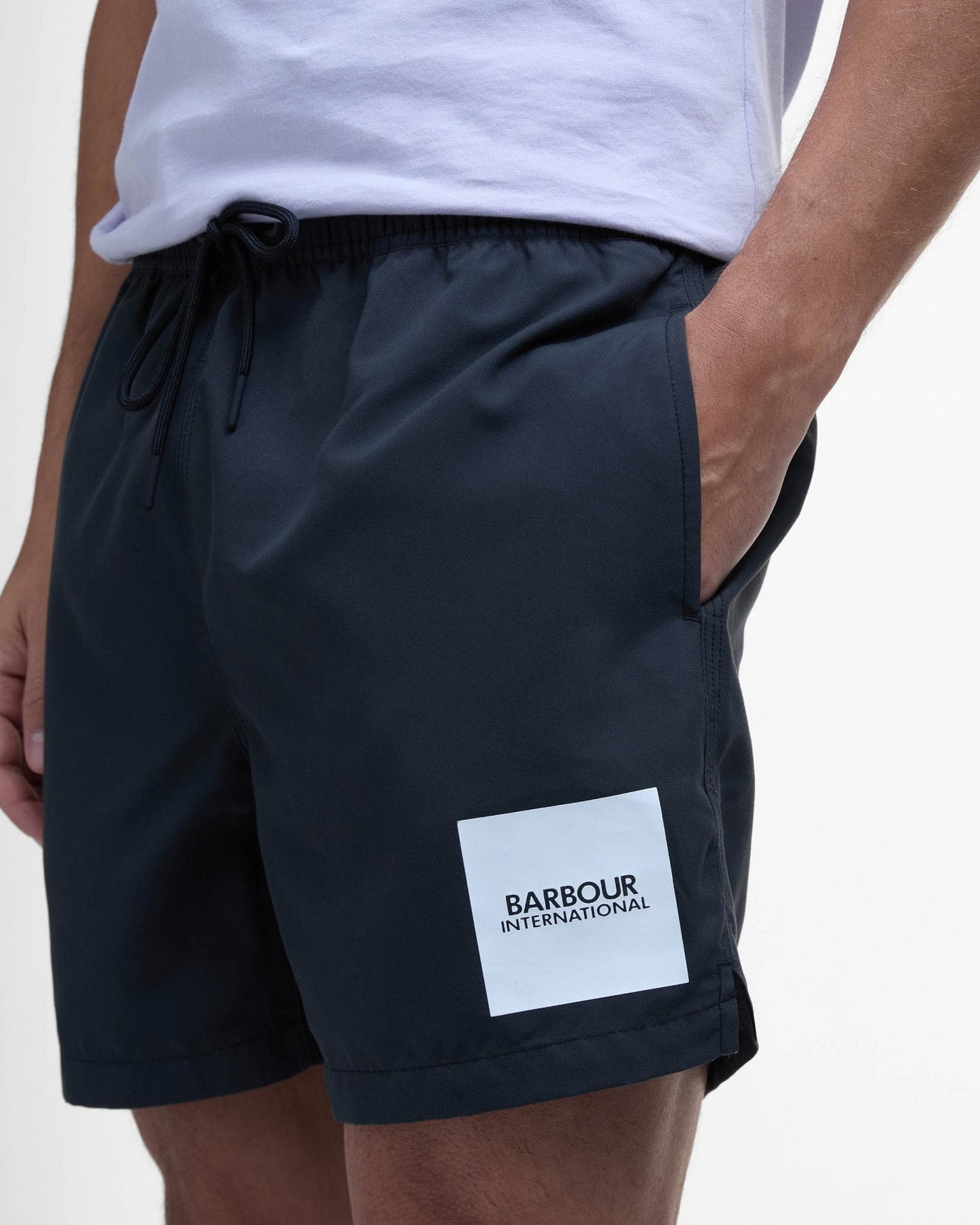 Barbour International Barbour International Block Print Mens Swim Shorts
